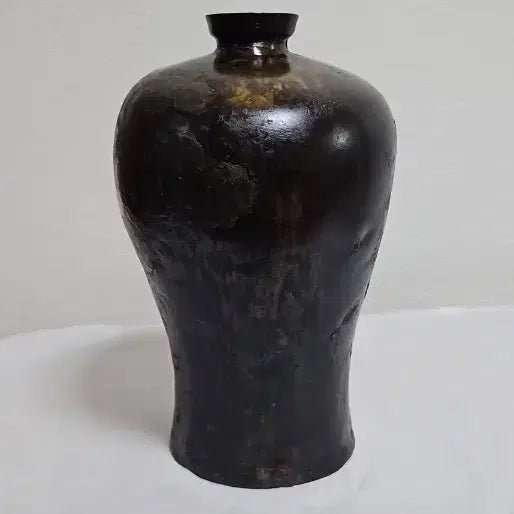 [BUNJANG] Goryeo Dynasty Bronze Maebyeong Vase / 옛날 고려청자 고려 청동매병 애기매병 희귀 청동기 매병주병