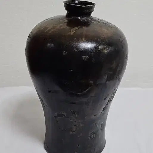 [BUNJANG] Goryeo Dynasty Bronze Maebyeong Vase / 옛날 고려청자 고려 청동매병 애기매병 희귀 청동기 매병주병