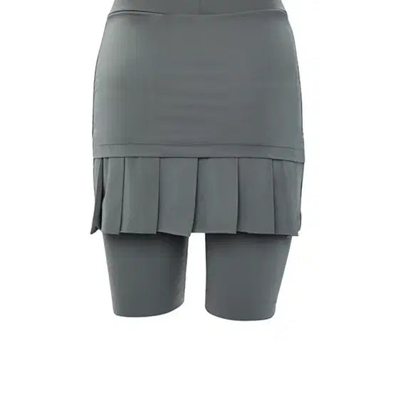 [BUNJANG] Shalom Club Cool Flat Skirt - Grey / 구함)) 샬롬클럽 쿨 플랫 스커트 그레이
