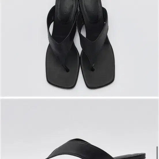 [BUNJANG] LilyShu Port Flip Flop Black / 릴리슈 port filp flop 230 블랙