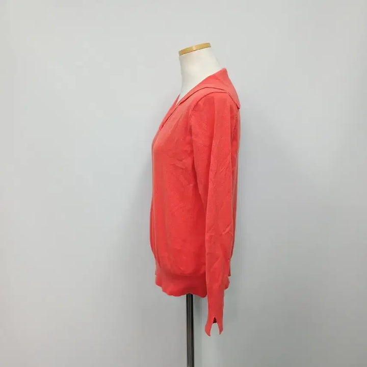 [BUNJANG] The Edge 21SS Long Sleeve Collar Knit T-Shirt Size 55 / 더엣지 21SS 긴팔 카라 니트 티셔츠 55
