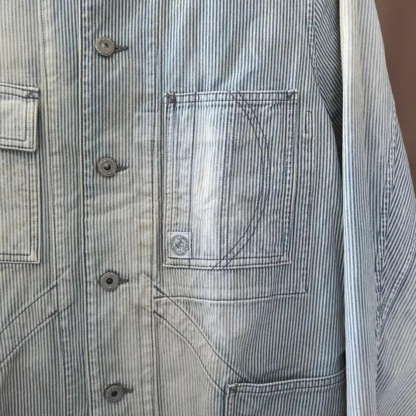 [BUNJANG] Niceness Duffer &amp; Nephews Railroad Denim Coveralls / Niceness Duffer n nephews 레일로드 데님 커버올