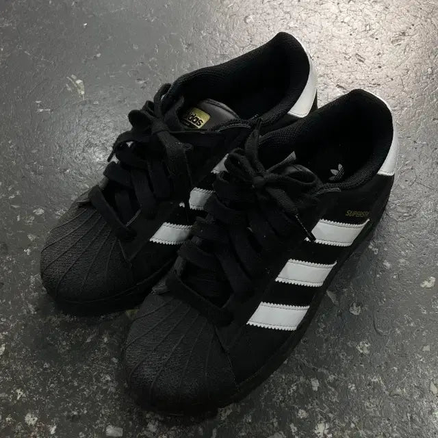 [BUNJANG] Adidas Superstar Track Jacket Black Vintage / 245 아디다스 슈퍼스타 블랙