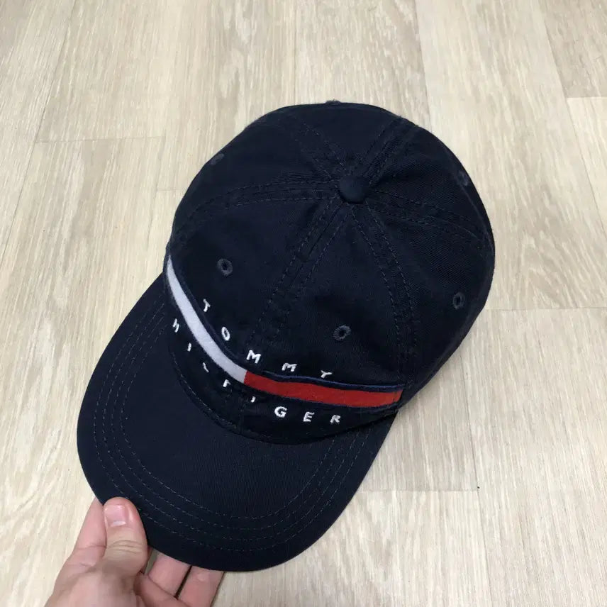 [BUNJANG] Tommy Hilfiger OG Logo Ball Cap Navy / OS) 타미 힐피거 TOMMY OG 로고 볼캡 네이비