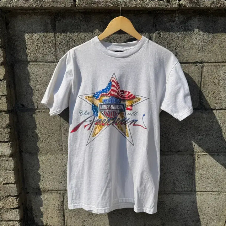 [BUNJANG] 2001 Harley-Davidson Las Vegas Graphic T-Shirt / 00s 할리데이비슨 빈티지 라스베가스 프린팅 반팔 티셔츠 m