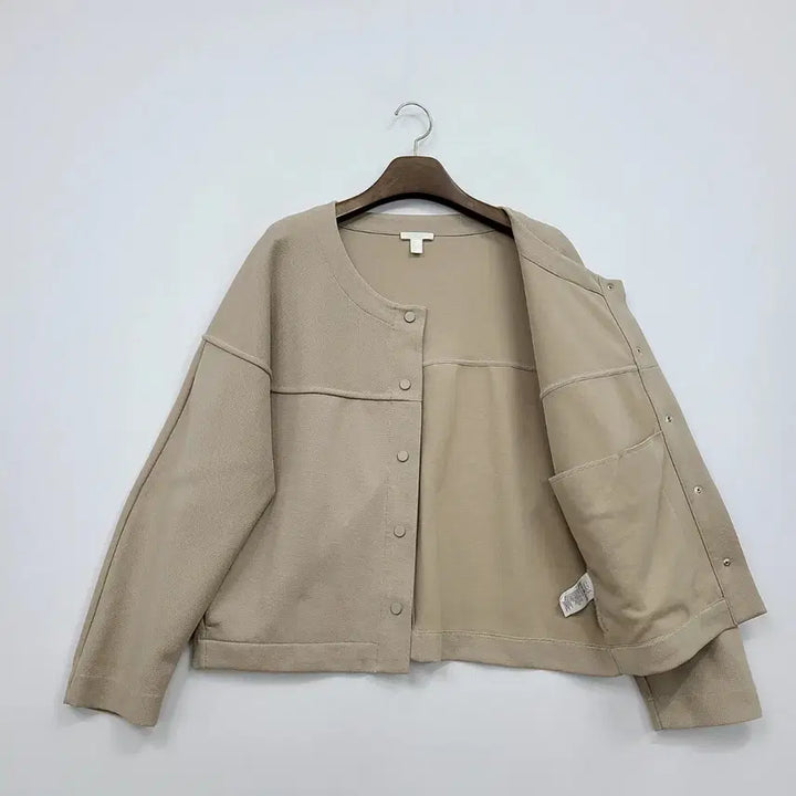 [BUNJANG] COS Beige Round Neck Cardigan S / COS 코스 베이지 라운드넥 가디건/S/앨리스/1247