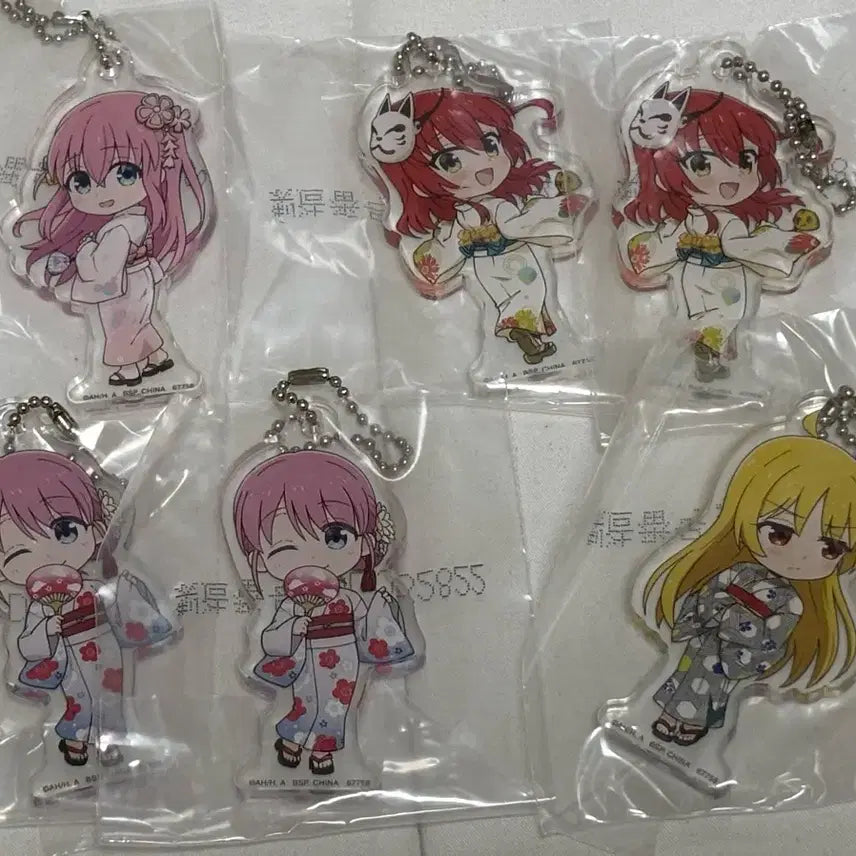 [BUNJANG] Bocchi the Rock! Ichiban Kuji Acrylic Keychain / 봇치더락 제일복권 하위상 아크릴 키링