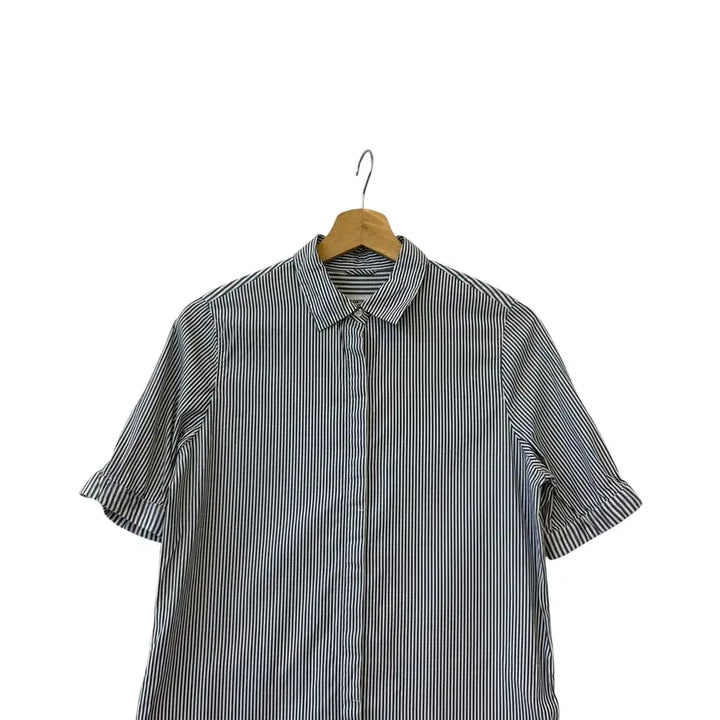 [BUNJANG] Lacoste Striped Short Sleeve Dress Size 34 / 라코스테 스트라이프 반팔 원피스 34 정품