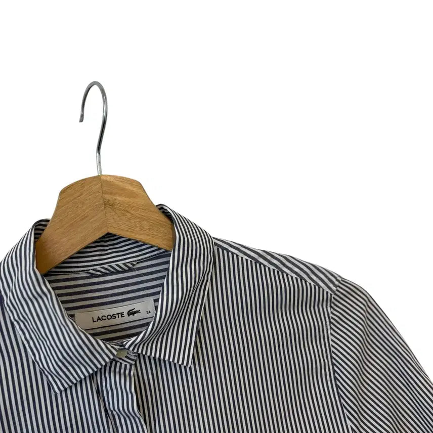 [BUNJANG] Lacoste Striped Short Sleeve Dress Size 34 / 라코스테 스트라이프 반팔 원피스 34 정품