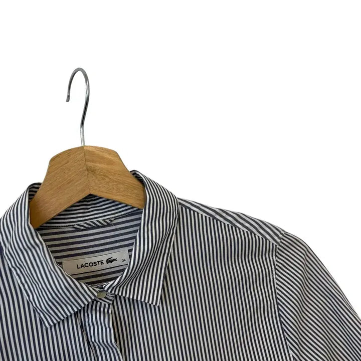 [BUNJANG] Lacoste Striped Short Sleeve Dress Size 34 / 라코스테 스트라이프 반팔 원피스 34 정품