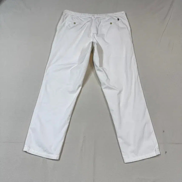 [BUNJANG] Polo Ralph Lauren White Classic Chino Pants / 38inch) 폴로 랄프로렌 화이트 클래식 치노팬츠