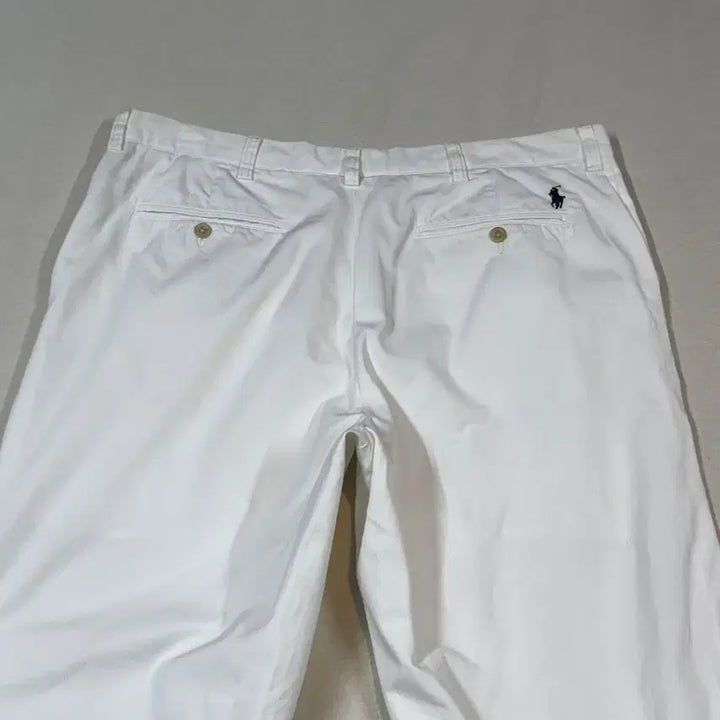 [BUNJANG] Polo Ralph Lauren White Classic Chino Pants / 38inch) 폴로 랄프로렌 화이트 클래식 치노팬츠