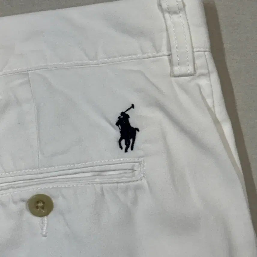 [BUNJANG] Polo Ralph Lauren White Classic Chino Pants / 38inch) 폴로 랄프로렌 화이트 클래식 치노팬츠