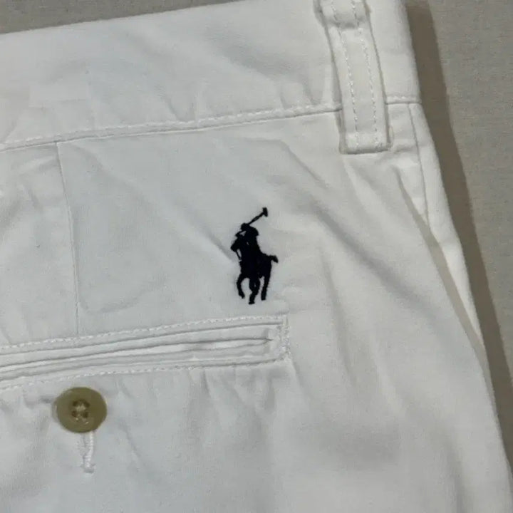 [BUNJANG] Polo Ralph Lauren White Classic Chino Pants / 38inch) 폴로 랄프로렌 화이트 클래식 치노팬츠
