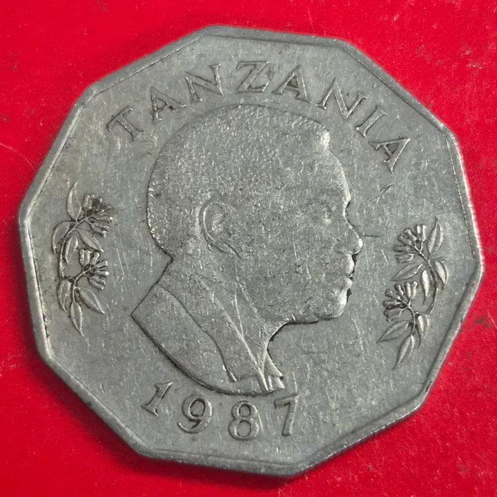 [BUNJANG] 1987 Tanzania 5 Shillings Coin / 1987 탄자니아아 5실링 동전 M2483