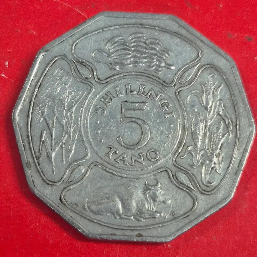 [BUNJANG] 1987 Tanzania 5 Shillings Coin / 1987 탄자니아아 5실링 동전 M2483