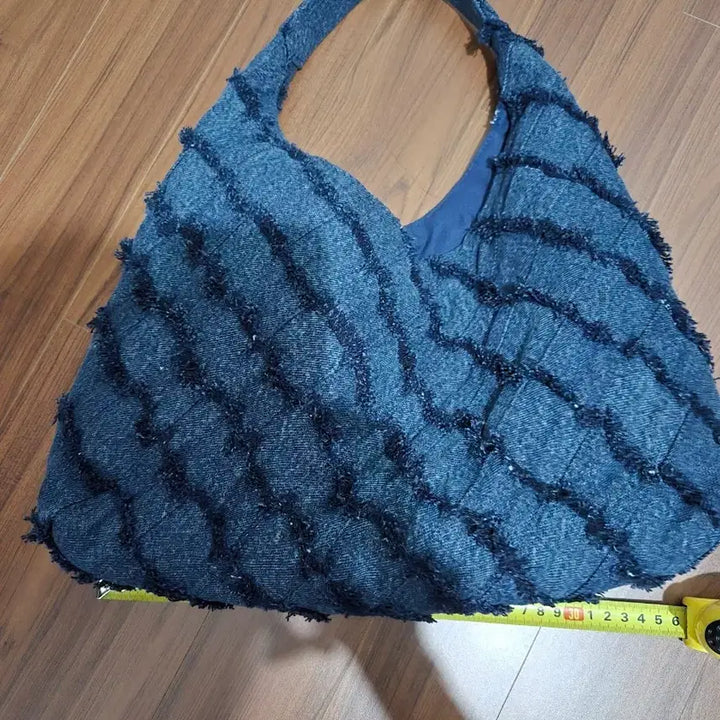 [BUNJANG] And Other Stories Braided Denim Tote Bag / 브레이드 데님토트백