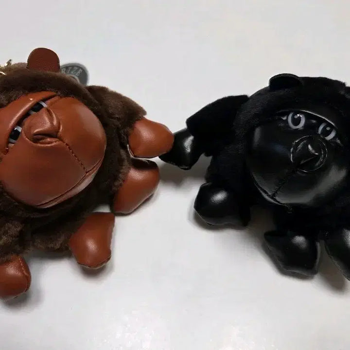 [BUNJANG] Gorilla Plush Keychain Brown/Black / 고릴라 인형 키링 브라운/블랙