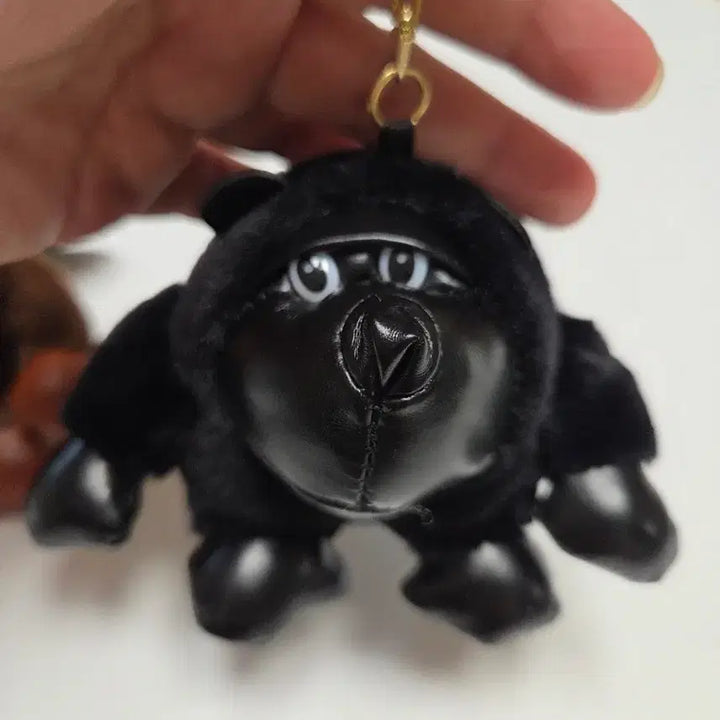 [BUNJANG] Gorilla Plush Keychain Brown/Black / 고릴라 인형 키링 브라운/블랙