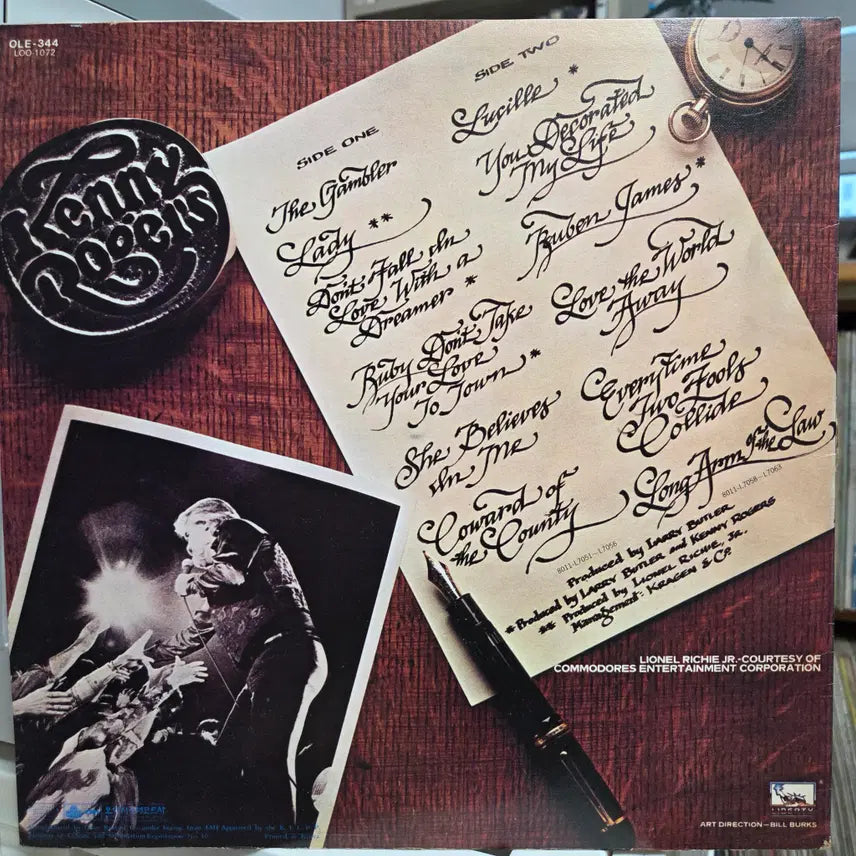 [BUNJANG] Kenny Rogers Greatest Hits Vinyl Record / KENNY ROGERS (GREATEST HITS)