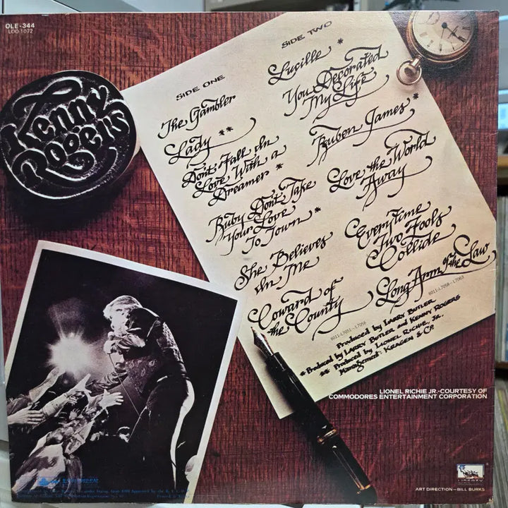 [BUNJANG] Kenny Rogers Greatest Hits Vinyl Record / KENNY ROGERS (GREATEST HITS)