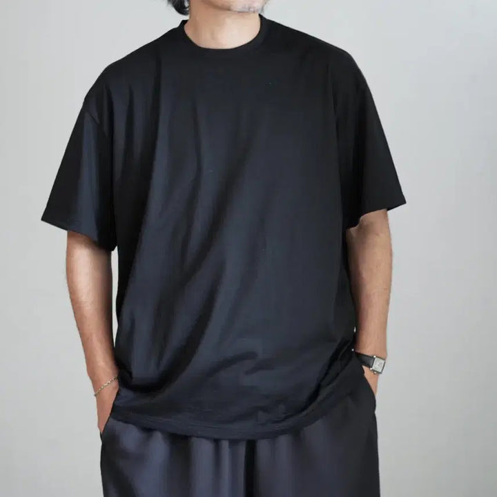 [BUNJANG] Bodhi Cashmere 100% Combed Cashmere T-Shirt Dark Navy / 보디_캐시미어 cashmere100% 티셔츠 다크네이비