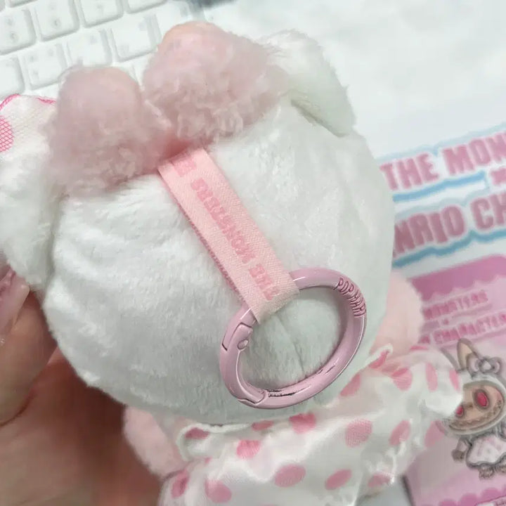 [BUNJANG] Pop Mart Sanrio Labubu Collaboration Kitty Kibubu Keyring Plush / 팝마트 산리오 라부부 콜라보 키티 키부부 키링 인형