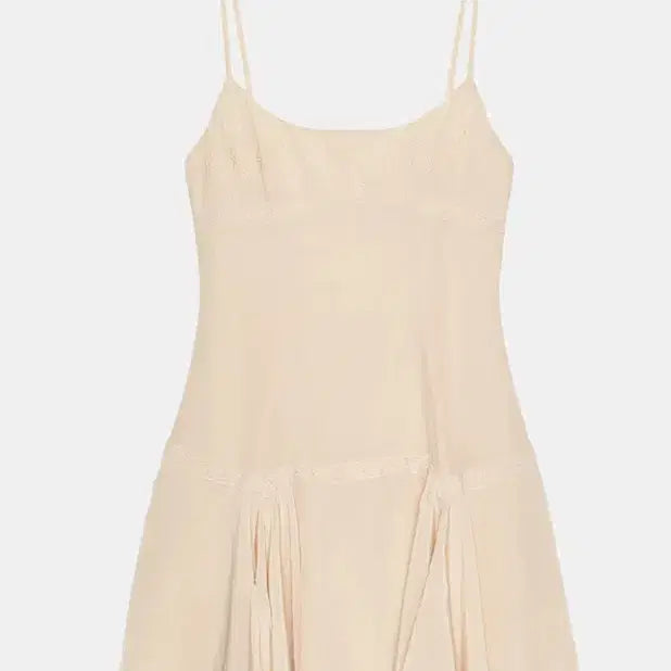 [BUNJANG] Zara Embroidered Camisole Dress / 자라 자수 캐미솔 원피스