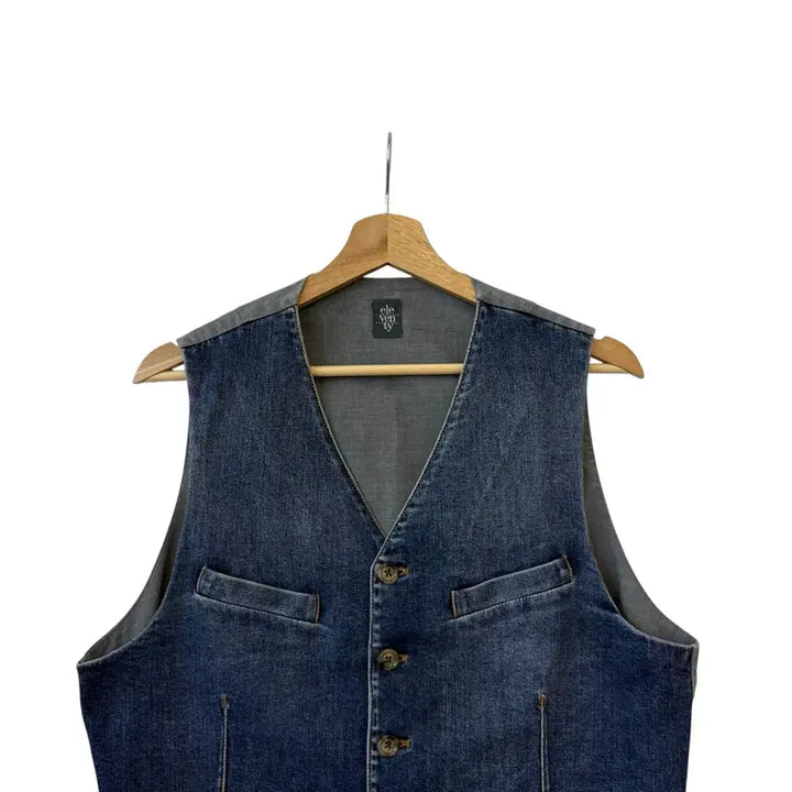 [BUNJANG] Eleventy Denim Vest - Size M / Eleventy 엘레븐티 데님 베스트 M 정품