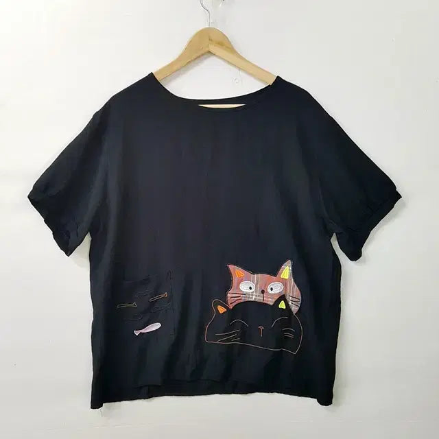 [BUNJANG] SALT SUGAR Black Rayon Nylon Shirt / SALT SUGAR 셔츠 블랙