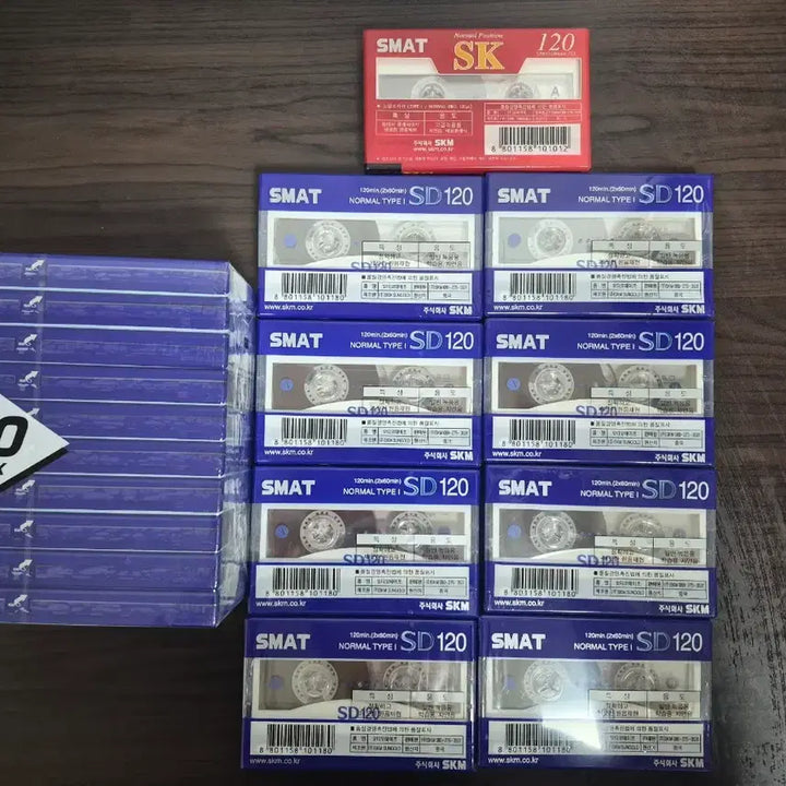 [BUNJANG] SMAT SD120 SK120 Blank Cassette Tapes (New, Sealed) / SMAT 스매트 공테이프 SD120 SK120팝니다 미개봉 세제품