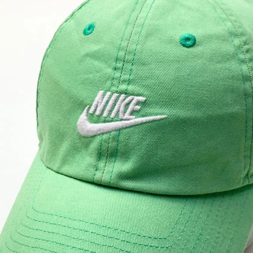 [BUNJANG] Nike Neon Green Vintage Ball Cap / [OS/정품] 나이키 네온 그린 빈티지볼캡