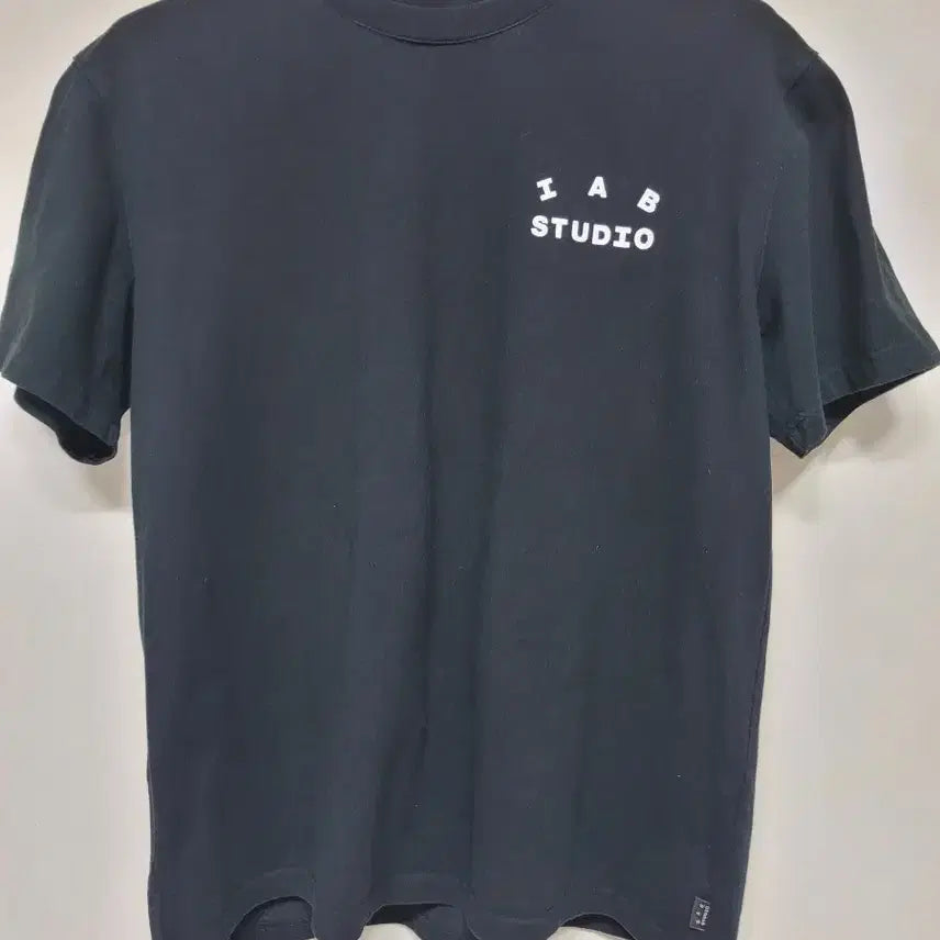 [BUNJANG] IAB STUDIO Black Short Sleeve T-Shirt XXL / IAB STUDIO 블랙 반팔 티셔츠xxl