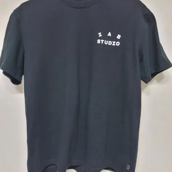 [BUNJANG] IAB STUDIO Black Short Sleeve T-Shirt XXL / IAB STUDIO 블랙 반팔 티셔츠xxl