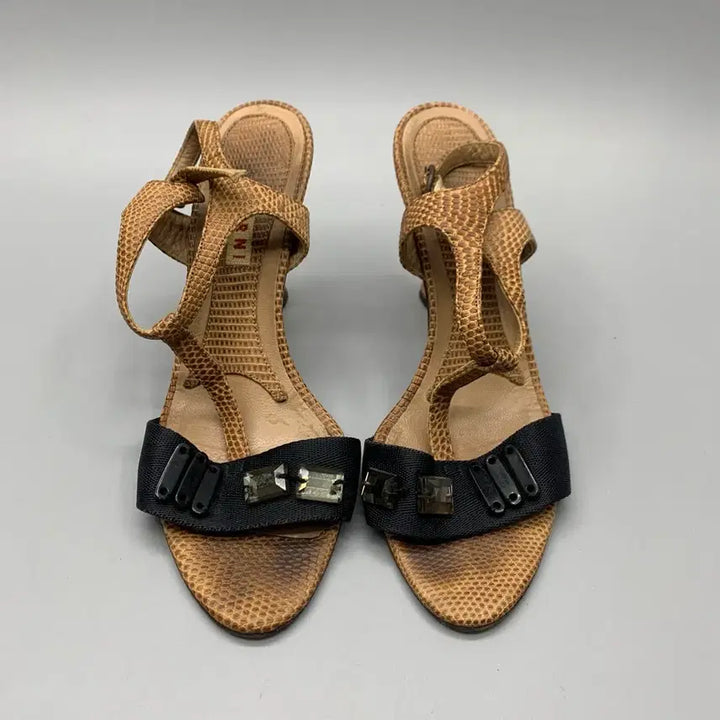[BUNJANG] Marni Heeled Sandals Set / 267001706 마르니 힐 샌들 세트 36,35사이즈