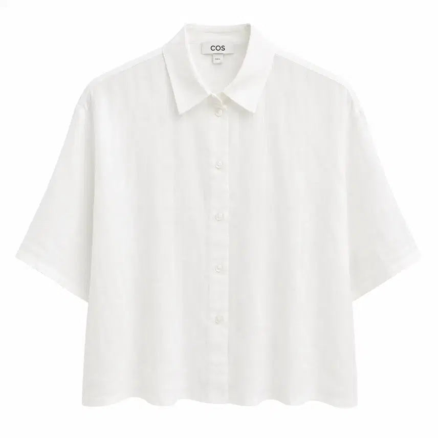 [BUNJANG] COS Linen Shirt White EUR 38 / 코스 린넨 셔츠 화이트 eur 38