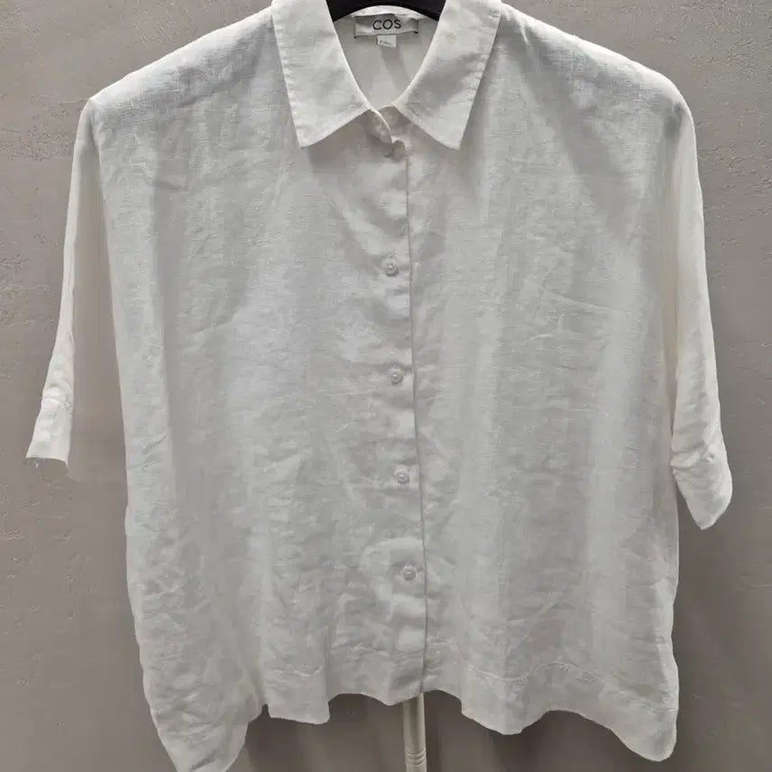 [BUNJANG] COS Linen Shirt White EUR 38 / 코스 린넨 셔츠 화이트 eur 38