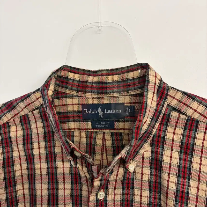[BUNJANG] Polo Ralph Lauren 90s Big Shirt - Size L / 90s 폴로 랄프로렌 빅셔츠