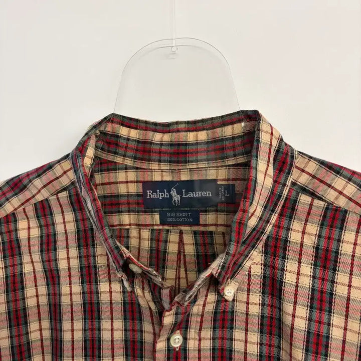 [BUNJANG] Polo Ralph Lauren 90s Big Shirt - Size L / 90s 폴로 랄프로렌 빅셔츠