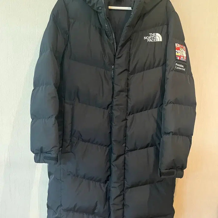 [BUNJANG] The North Face Pyeongchang Olympics Long Padding Black Size 90 / 노스페이스 평창 올림픽 롱패딩 블랙 90