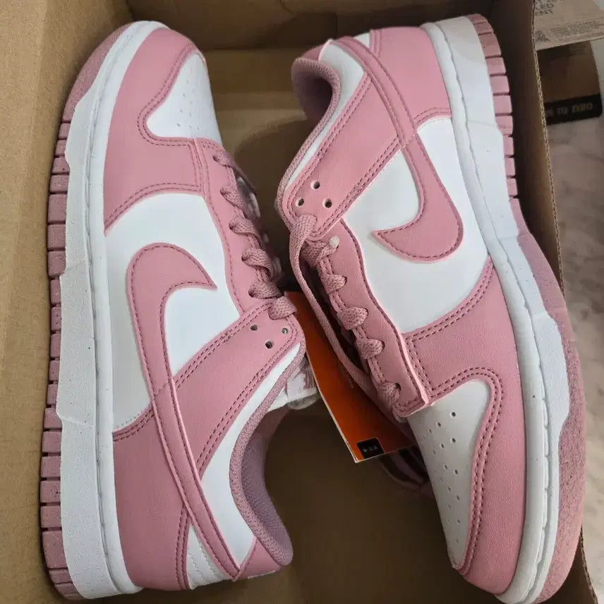 [BUNJANG] Nike Dunk Low Pink White Women&