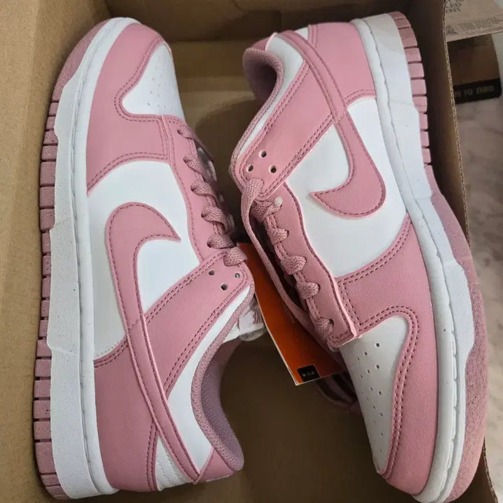 [BUNJANG] Nike Dunk Low Pink White Women&
