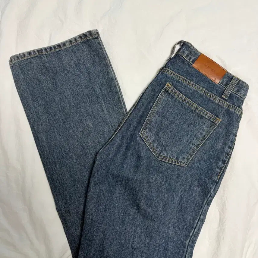 [BUNJANG] Venuet Riede Denim Dark Blue Long S / 베뉴엣 리에데님 다크블루 롱s