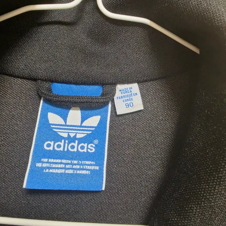 [BUNJANG] Adidas Black Three-Stripes Track Top / 아디다스 블랙 삼선 트랙탑 139번