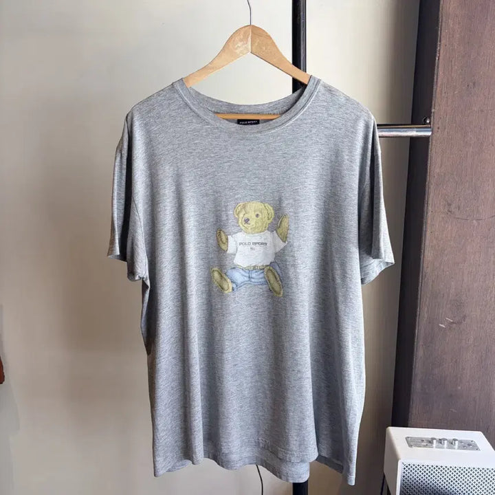 [BUNJANG] Polo Ralph Lauren Bear Short Sleeve T-Shirt / 16919 - 폴로 랄프로렌 베어 반팔 티셔츠