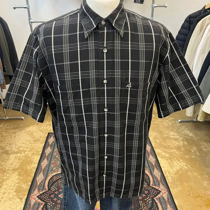 [BUNJANG] Pendleton Check Short-Sleeve Shirt / 펜들턴 체크 반팔 셔츠