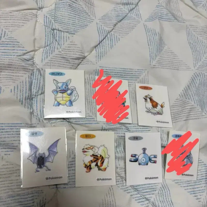 [BUNJANG] 30th Anniversary Pokemon Stickers for Sale/Trade / 30주년 아트웍 포켓몬스터 띠부씰 판매 및 교환합니다