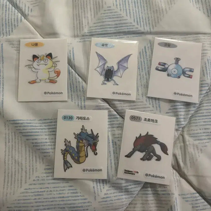 [BUNJANG] 30th Anniversary Pokemon Stickers for Sale/Trade / 30주년 아트웍 포켓몬스터 띠부씰 판매 및 교환합니다