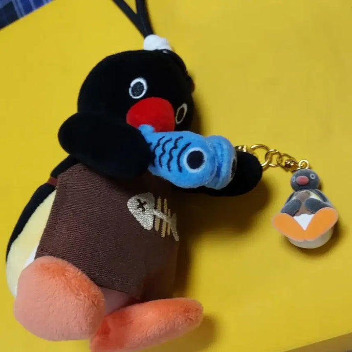 [BUNJANG] Pingu Mini Figure Keyring Set / 핑구키링  2종