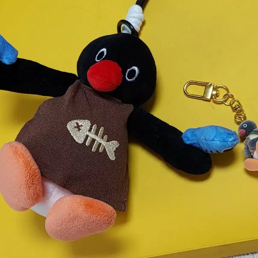 [BUNJANG] Pingu Mini Figure Keyring Set / 핑구키링  2종